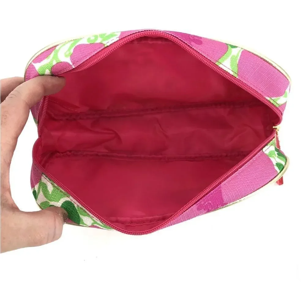 NEW! Lilly Pulitzer x Estée Lauder Colorful‎ Travel Bag Floral Cosmetic Pouch
